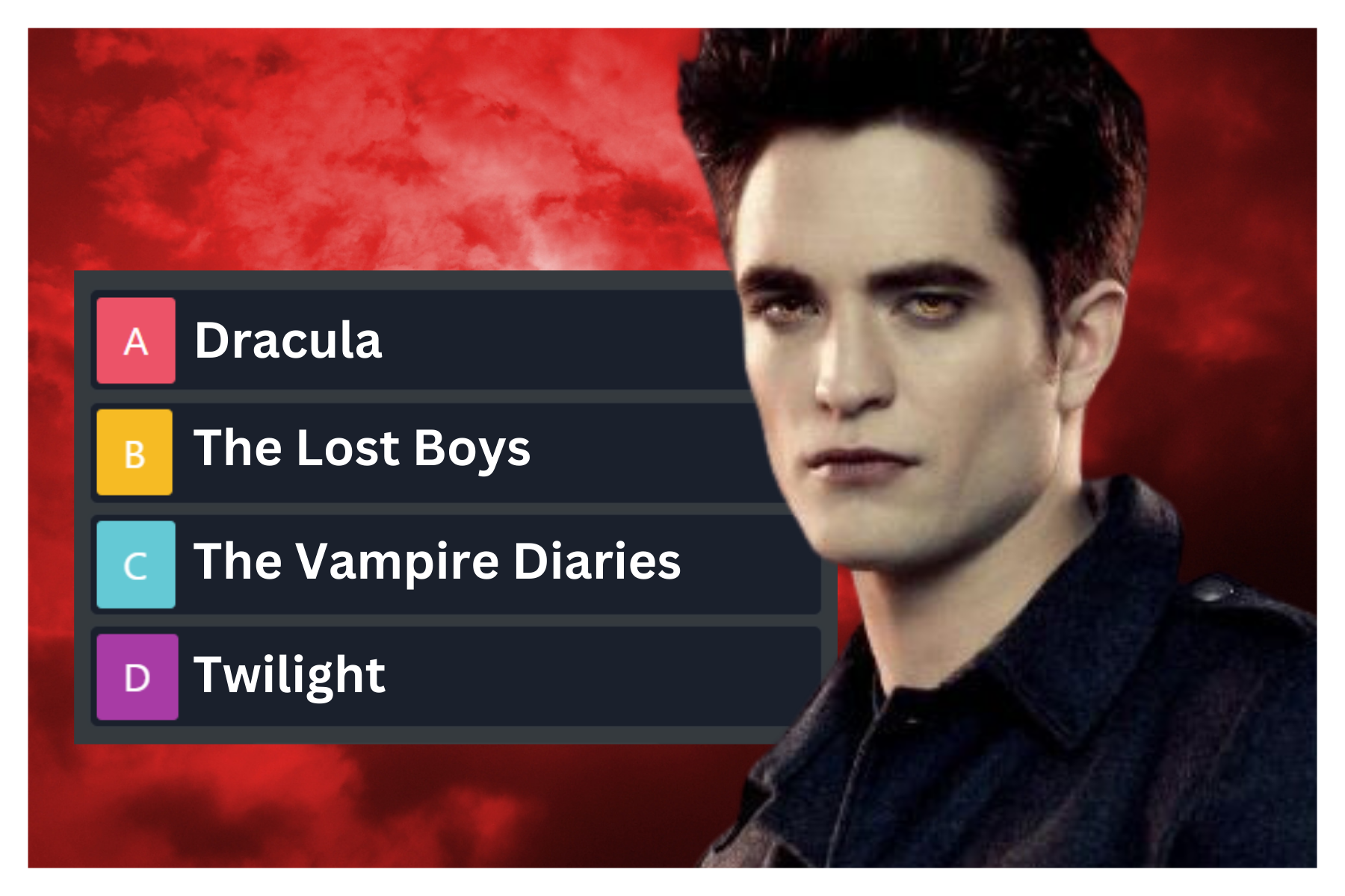 Vampire Quiz: Match the Vampire to Their Movie or Show